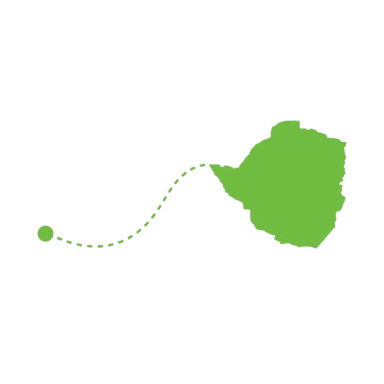 Zimbabwe Map Illustration